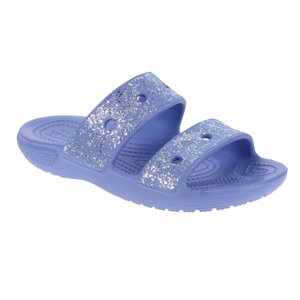 CROCS-Classic Crocs Glitter Sandal moon jelly Modrá 34/35