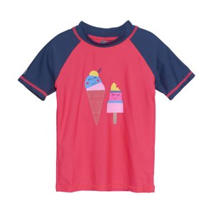 COLOR KIDS-T-shirt W. Print, diva pink Růžová 116
