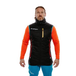 EVERETT-SkiTour PRIMALOFT vest black Černá L 2023