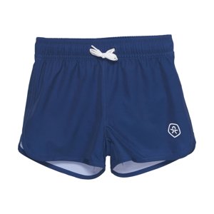 COLOR KIDS-Swim Short Shorts - Solid -7198-Dark Denim Modrá 140