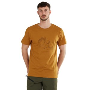 FUNDANGO-Legend T-shirt-240-mustard Žlutá XL