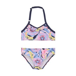 COLOR KIDS-Bikini, AOP, cherry blossom Růžová 116