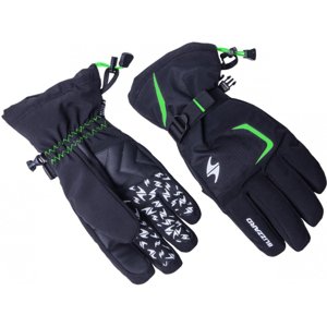 BLIZZARD-Reflex ski gloves, black/green Černá 10