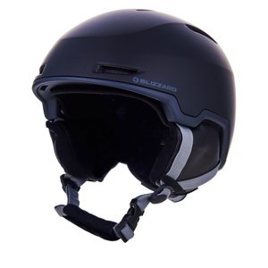BLIZZARD-Viper ski helmet, black matt/grey matt 20 Černá 60/63 cm 20/21