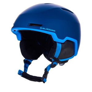 BLIZZARD-Viper ski helmet, dark blue matt/bright blue matt 20 Modrá 55/59 cm 20/21