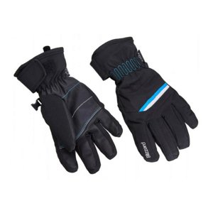 BLIZZARD-Viva Plose ski gloves, black/white/turquoise 20 Černá 6