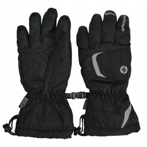BLIZZARD-Reflex junior ski gloves, black/silver Černá 4