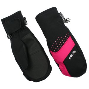 BLIZZARD-Mitten junior ski gloves, black/pink 20 Černá 6