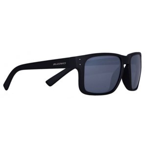 BLIZZARD-Sun glasses POLSC606111, rubber black + gun decor points, 65 Černá 65-17-135