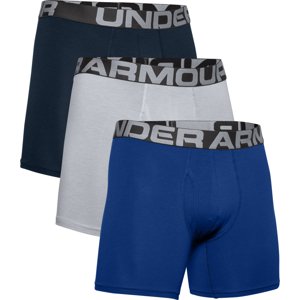 UNDER ARMOUR-UA Charged Cotton 6in 3 Pack-BLU Modrá XXL