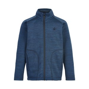 COLOR KIDS-BOYS Fleece jacket, melange,dark blue Modrá 116