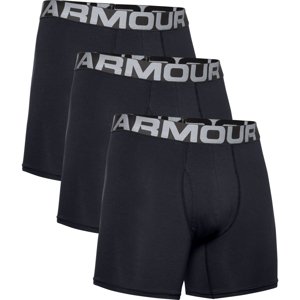 UNDER ARMOUR-UA Charged Cotton 6in 3 Pack-BLK Černá XL