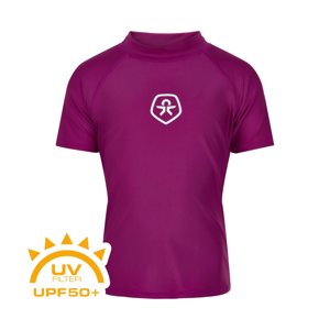 COLOR KIDS-T-shirt solid-festival fuchsia Růžová 104