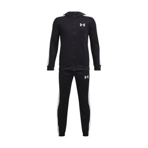 UNDER ARMOUR-UA Knit Hooded Track Suit-BLK-1376329-001
