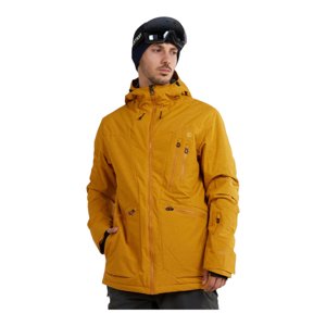 FUNDANGO-Decatur Jacket-261-mango melange Oranžová XL