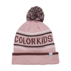 COLOR KIDS-Hat logo CK, zephyr Růžová 54cm