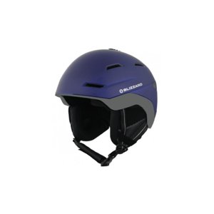 BLIZZARD-Bormio ski helmet, blue matt/blue matt Modrá 59/63 cm