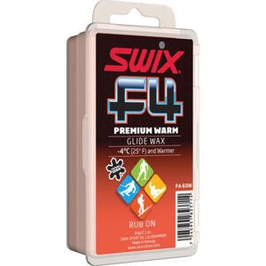 Swix Skluzný vosk F4 Premium warm F4-60W velikost - hardgoods 60 g
