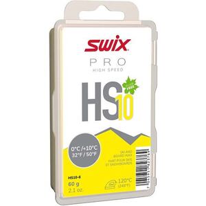 Swix Skluzný vosk High Speed 10 žlutý HS10-6 velikost - hardgoods 60 g