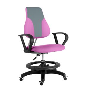 Dětská rostoucí židle ERGODO KIDS Barva: růžovo-šedá
