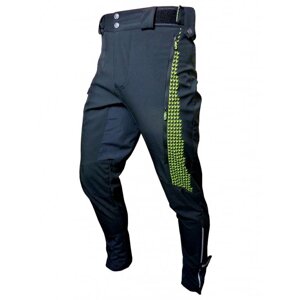 Kalhoty dlouhé unisex HAVEN RAINBRAIN LONG černo/zelené Velikost: L