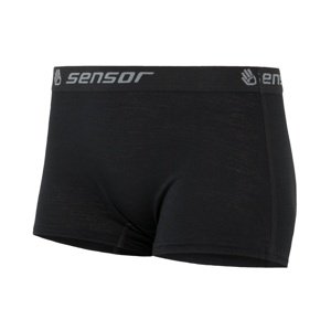 Kalhotky dámské SENSOR MERINO ACTIVE s nohavičkou černé Velikost: L