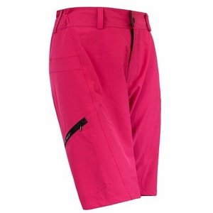 Kalhoty krátké dámské SENSOR HELIUM s cyklovložkou hot pink Velikost: M