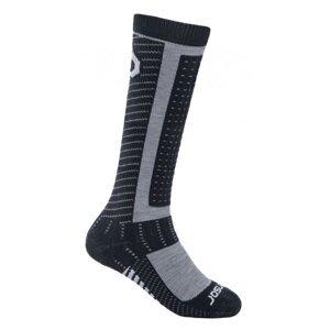 Ponožky SENSOR PRO MERINO černá/šedá Velikost: 3-5