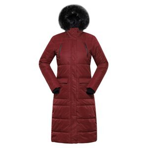 Kabát dámský ALPINE PRO BERMA červený Velikost: M