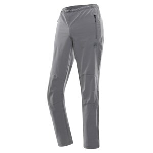 Kalhoty pánské dlouhé ALPINE PRO LIEM softshellové šedé Velikost: S