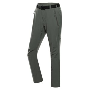 Kalhoty pánské dlouhé ALPINE PRO NUTT softshellové zelené Velikost: 50