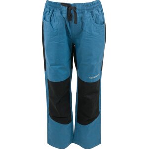 Kalhoty dětské dlouhé ALPINE PRO DERAKO modré Velikost: 104/110