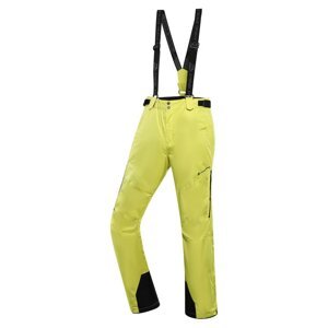 Kalhoty pánské dlouhé ALPINE PRO OSAG s membránou PTX zelené Velikost: L