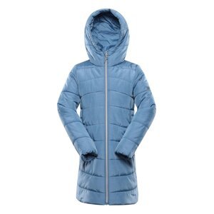 Kabát dětský ALPINE PRO EDORO modrý Velikost: 128/134