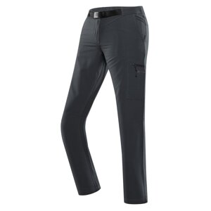 Kalhoty dámské ALPINE PRO CORBA softshellové šedé Velikost: 34