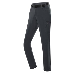 Kalhoty pánské dlouhé ALPINE PRO CORB softshellové šedé Velikost: 48