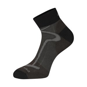 Ponožky ALPINE PRO GANGE kotníkové černé Velikost: L
