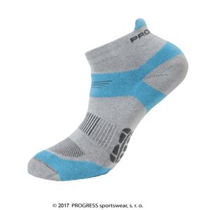 Ponožky Progress RUNNING SOX šedé Varianta: 3-5
