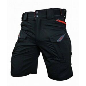 Kalhoty krátké unisex HAVEN CUBES BLACKIES černo/červené Velikost: S